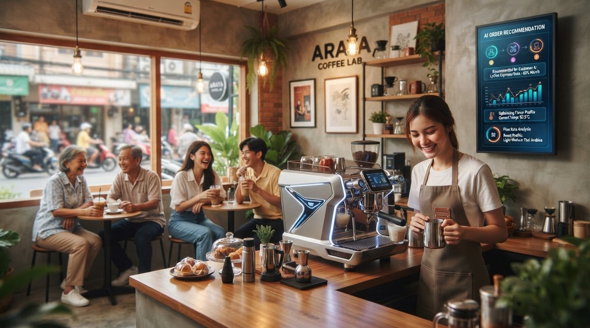 AI ช่วยบาริสต้าในร้านกาแฟปรับปรุงรสชาติ, แสดงการประยุกต์ใช้ AI ในชีวิตประจำวัน